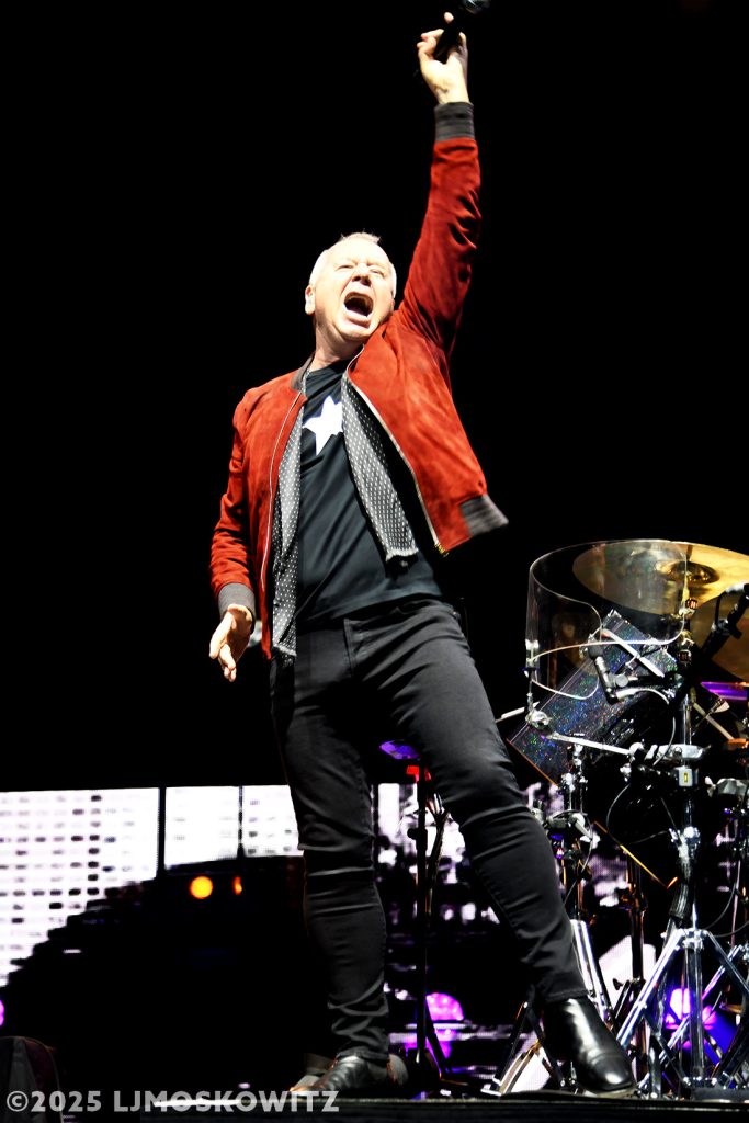 Jim Kerr of Simple Minds at Jones Beach 6/13/2025 by LJ Moskowitz