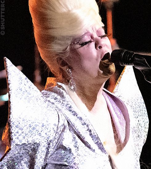 Cindy Wilson of the B-52s by LJ Moskowitz