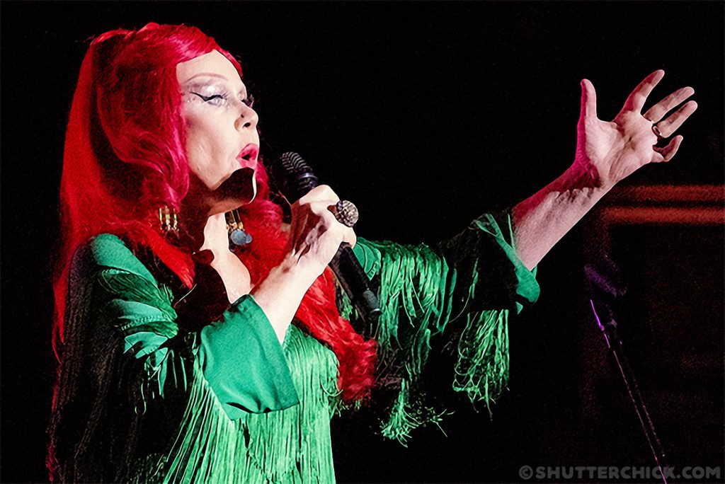 Kate Pierson of the B-52s by LJ Moskowitz