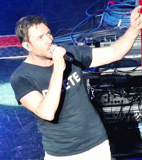 Simon le Bon of Duran Duran by LJ Moskowitz