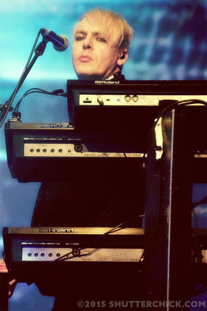 Nick Rhodes of Duran Duran by LJ Moskowitz