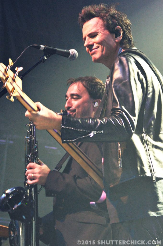 Simon Willescroft and John Taylor of Duran Duran by LJ Moskowitz